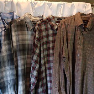 40 Men's L & XL Long Sleeve Shirt Bundle
